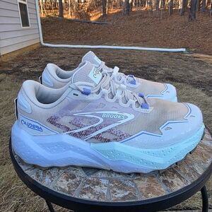 Brooks Caldera 7 1204041B227 Chateau Grey Hiking Running Shoes Women Size 7.5 B
